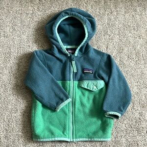 Patagonia fleece zipper jacket 6-12M